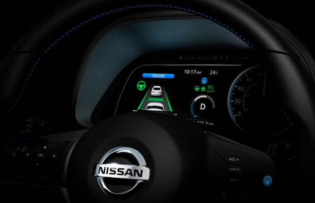 Nissan Leaf's ProPILOT Park system helps it park itself