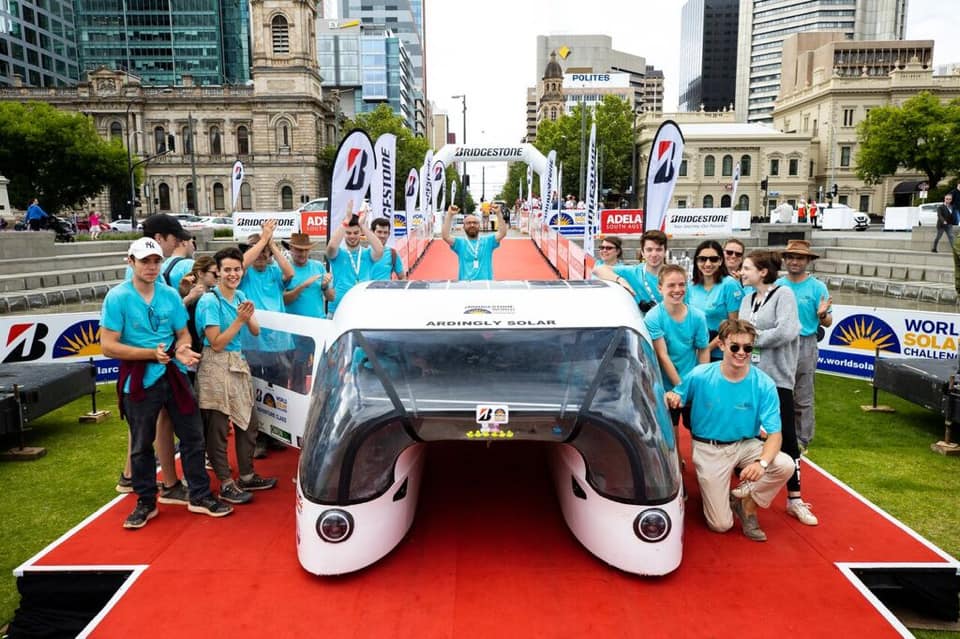 Ardingly Ifield’s student lead solar car team
