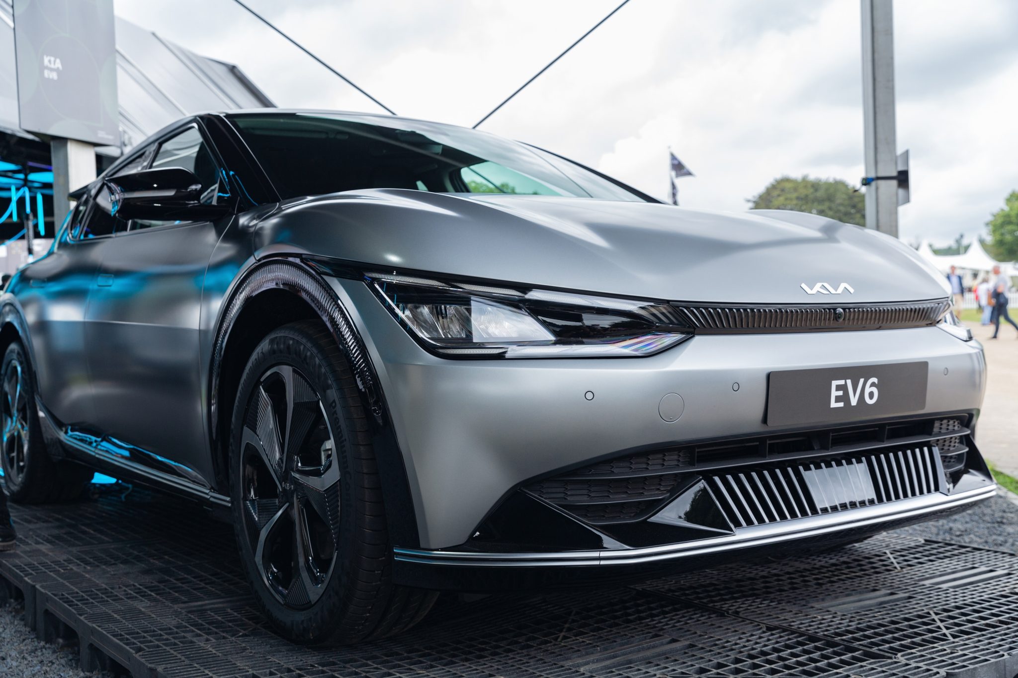 The Kia EV6 The EV that caught our eye at Goodwood FOS EV Performance